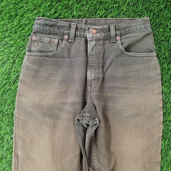 Vintage LEVIS 550 Mom Jeans Womens 8 28x29 Faded Over-Dyed - Picture 3 of 16